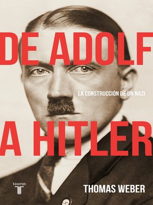 cover image of De Adolf a Hitler